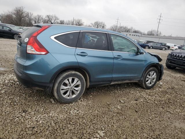 HONDA CR-V EX 2014 teal  gas 2HKRM3H51EH501101 photo #4