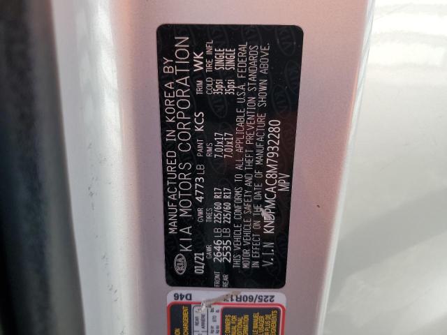 2021 KIA SPORTAGE L - KNDPMCAC8M7932280