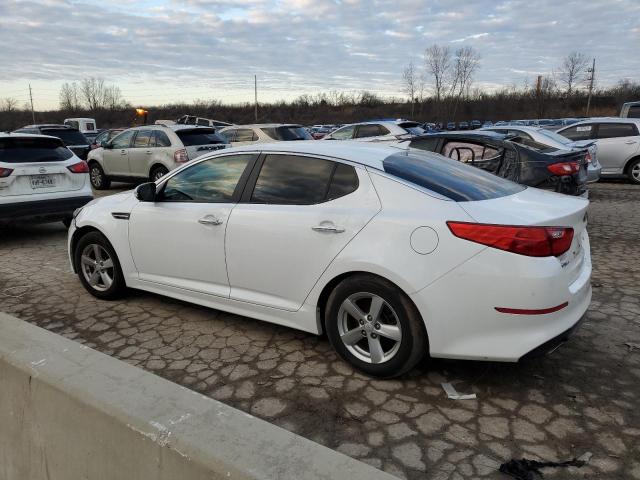 KIA OPTIMA LX 2015 white  gas KNAGM4A76F5594978 photo #3