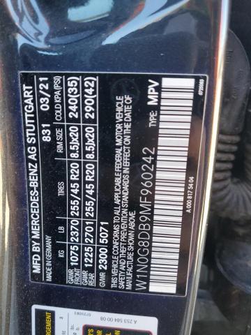 2021 MERCEDES-BENZ GLC 300 - W1N0G8DB9MF960242