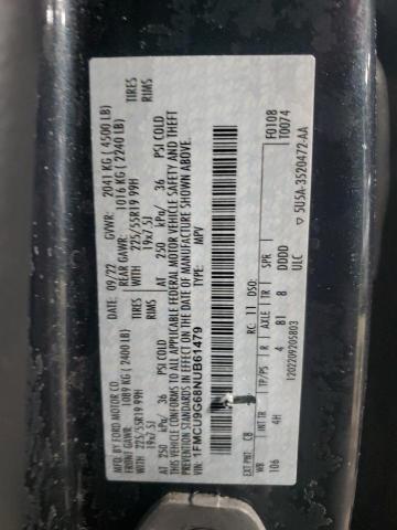 2022 FORD ESCAPE SE 1FMCU9G68NUB61479