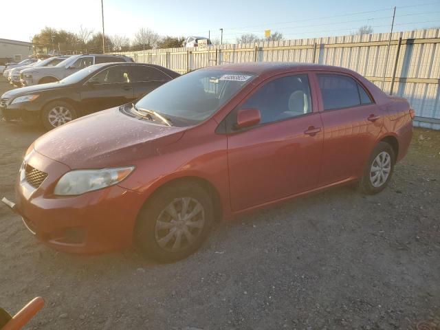 TOYOTA COROLLA BA 2009 red  gas JTDBL40E999064565 photo #1