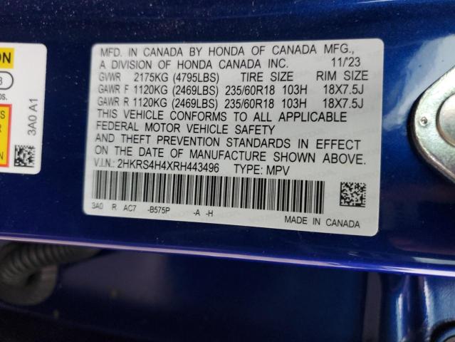 2024 HONDA CR-V EX - 2HKRS4H4XRH443496