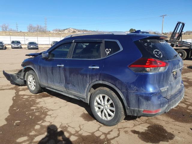 NISSAN ROGUE S 2020 blue  gas JN8AT2MV8LW112466 photo #3