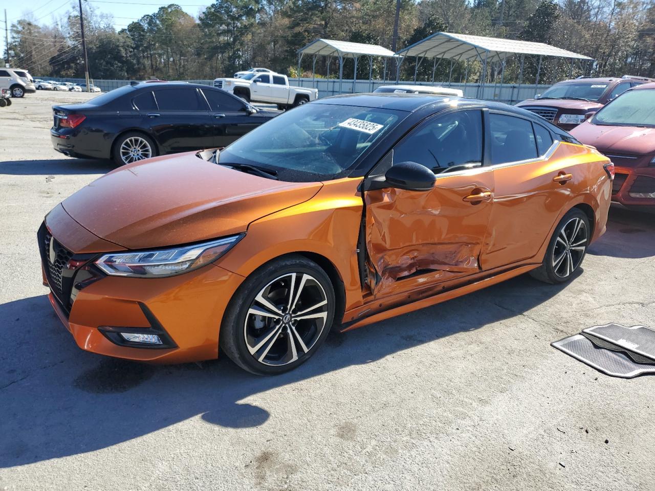 3N1AB8DV3NY285537 NISSAN SENTRA SR 2022