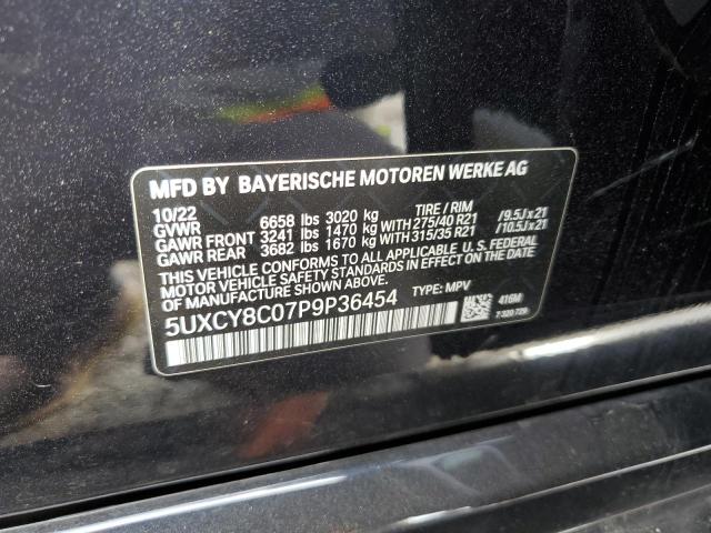 2023 BMW X6 5UXCY8C07P9P36454
