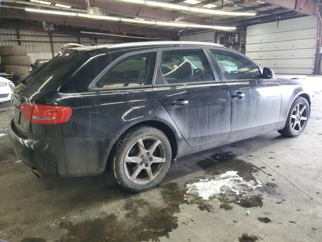 AUDI A4 2.0T AV 2009 black station gas WAUVF78K89A180139 photo #4