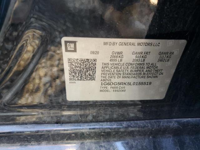 2020 CADILLAC 6KS69 - 1G6DG5RK5L0155519