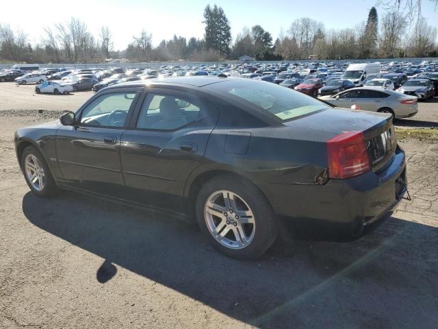 DODGE CHARGER R/ 2006 black sedan 4d gas 2B3KA53H86H191581 photo #3