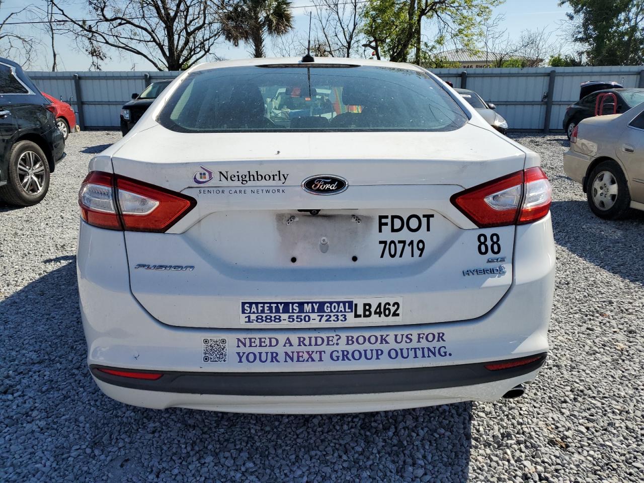 Lot #3305307342 2016 FORD FUSION SE