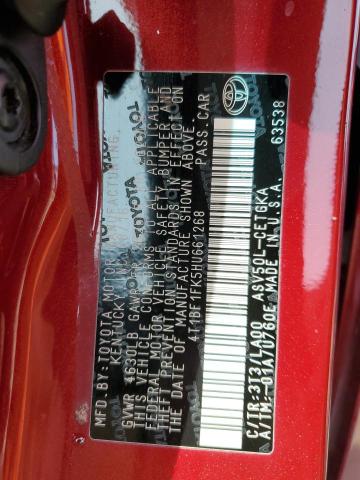 2017 TOYOTA CAMRY LE - 4T1BF1FK5HU661268