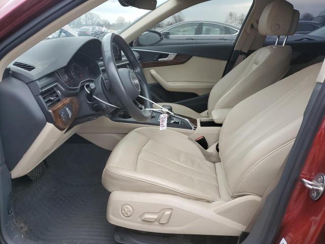 2019 AUDI A4 PREMIUM - WAUDNAF42KN019767