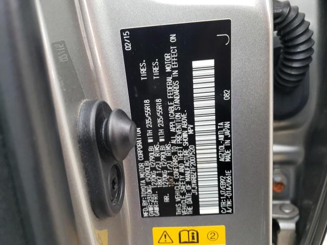 2015 LEXUS NX 200T JTJYARBZ1F2007520
