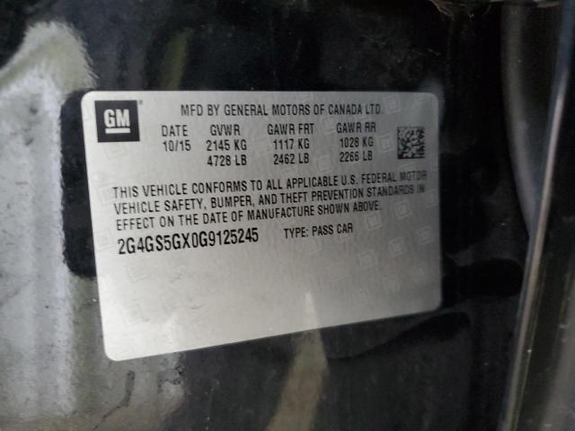 2016 BUICK REGAL PREM #3292348285