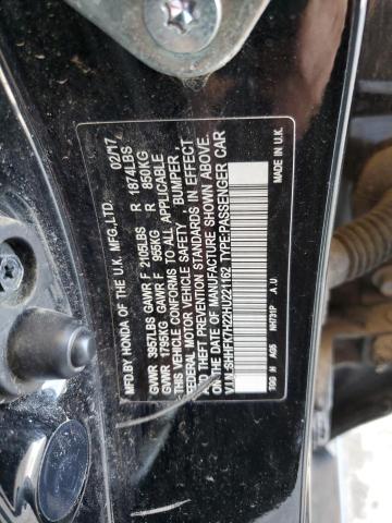 2017 HONDA CIVIC LX SHHFK7H22HU221162