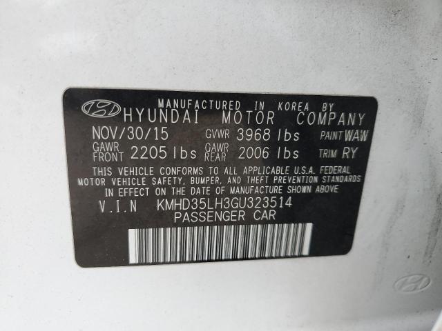 2016 HYUNDAI ELANTRA GT - KMHD35LH3GU323514