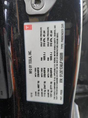 2018 TESLA MODEL 3 - 5YJ3E1EA8JF156599