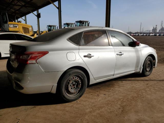 NISSAN SENTRA S 2016 silver sedan 4d gas 3N1AB7AP8GY249555 photo #4