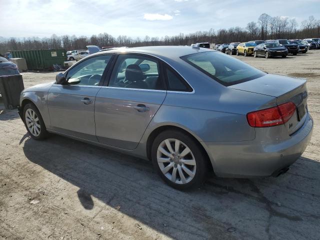 AUDI A4 PREMIUM 2011 gray  gas WAUFFAFLXBN052772 photo #3