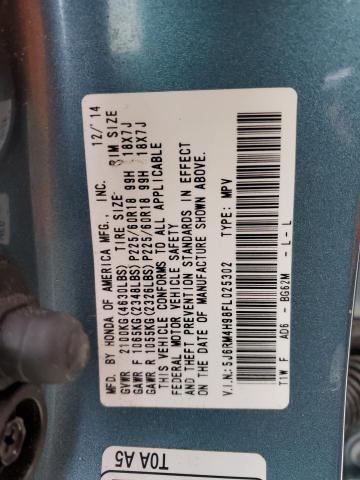 2015 HONDA CR-V TOURI - 5J6RM4H98FL025302
