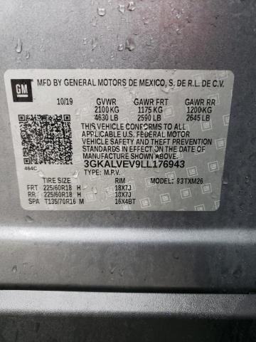 2020 GMC TERRAIN SL - 3GKALVEV9LL176943