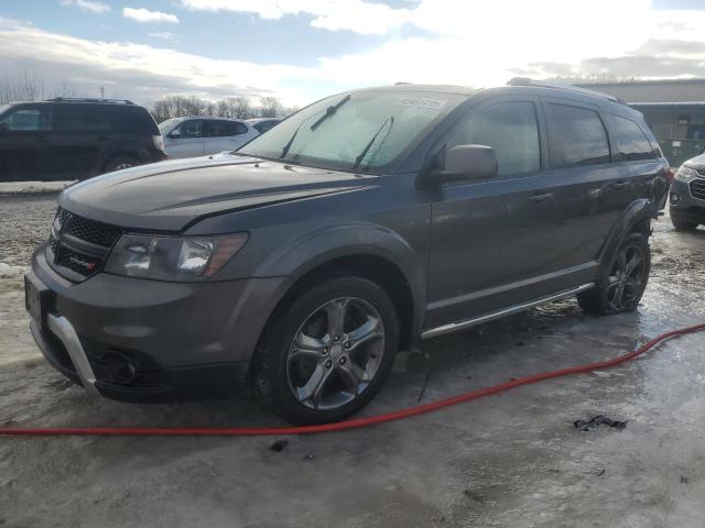 DODGE JOURNEY CR 2014 charcoal  flexible fuel 3C4PDDGG8ET257432 photo #1