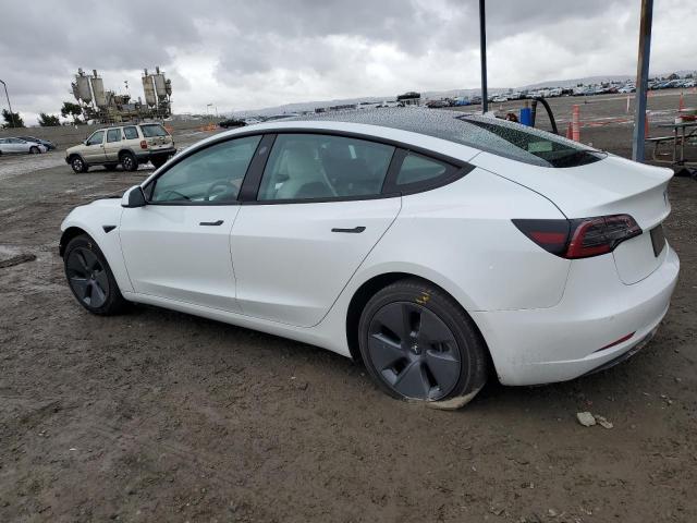 TESLA MODEL 3 2021 white  electric 5YJ3E1EA6MF058868 photo #3