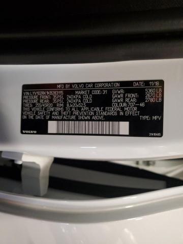 2019 VOLVO XC60 T5 LYV102RK1KB283115