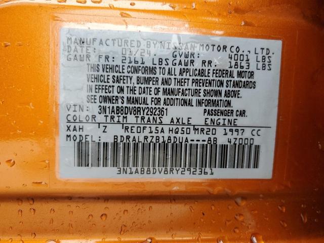 2024 NISSAN SENTRA SR - 3N1AB8DV8RY292361