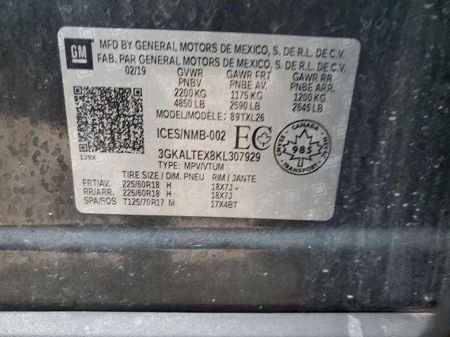 2019 GMC TERRAIN SL - 3GKALTEX8KL307929