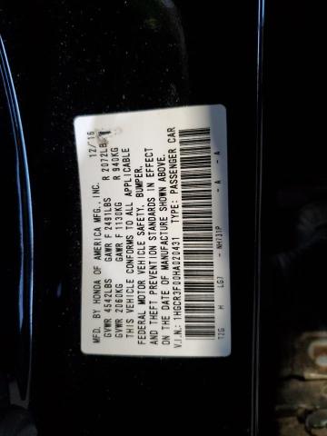 2017 HONDA ACCORD EXL - 1HGCR3F00HA020431