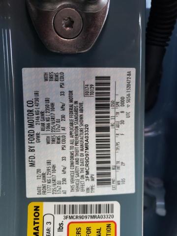 2021 FORD BRONCO SPO - 3FMCR9D97MRA03320