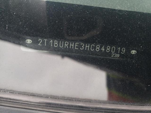 2017 TOYOTA COROLLA L - 2T1BURHE3HC848019