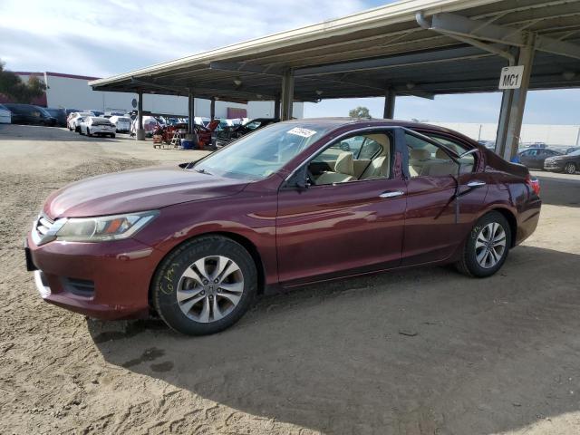 HONDA ACCORD LX 2013 brown  gas 1HGCR2F35DA180755 photo #1