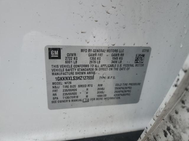 2017 GMC ACADIA DEN - 1GKKNXLS3HZ127658