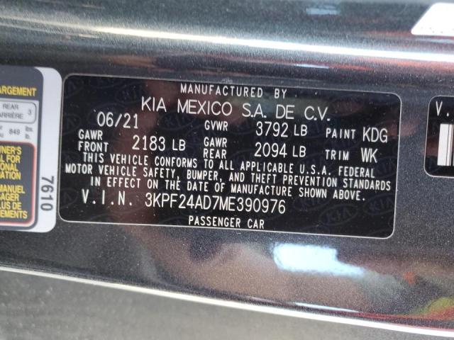 2021 KIA FORTE FE - 3KPF24AD7ME390976