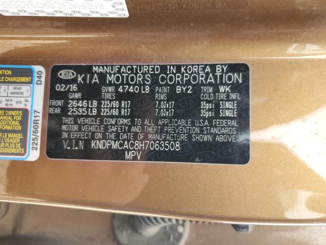 2017 KIA SPORTAGE L - KNDPMCAC8H7063508