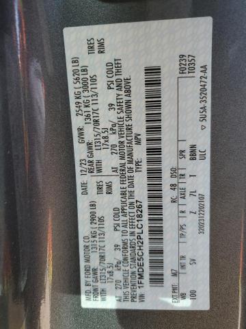 2023 FORD BRONCO BAS 1FMDE5CH2PLC18267