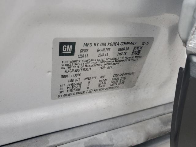 2015 BUICK ENCORE - KL4CJASB8FB153571