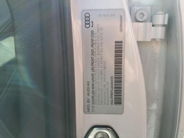 2018 AUDI A3 E-TRON WAUTPBFF0JA060935