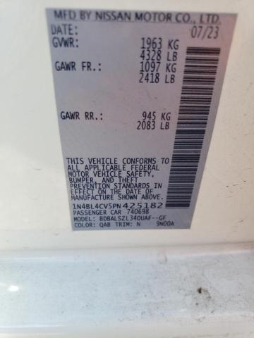 2023 NISSAN ALTIMA SR - 1N4BL4CV5PN425182