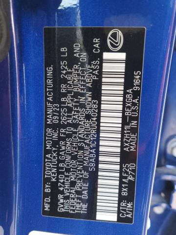 2024 LEXUS ES 300H F 58ABA1C12RU040283