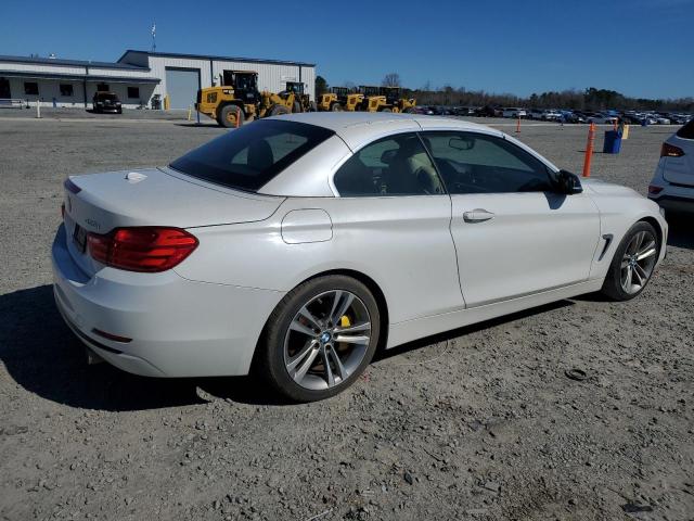 BMW 435 I 2015 white converti gas WBA3T3C57FP738646 photo #4