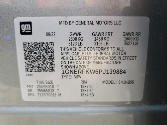 2023 CHEVROLET TRAVERSE L - 1GNERFKW6PJ139884
