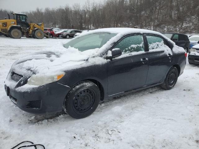 TOYOTA COROLLA BA 2010 black  gas 1NXBU4EE2AZ358098 photo #1