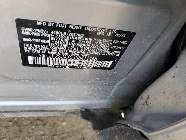 2016 SUBARU FORESTER 2 - JF2SJAXC3GH411448