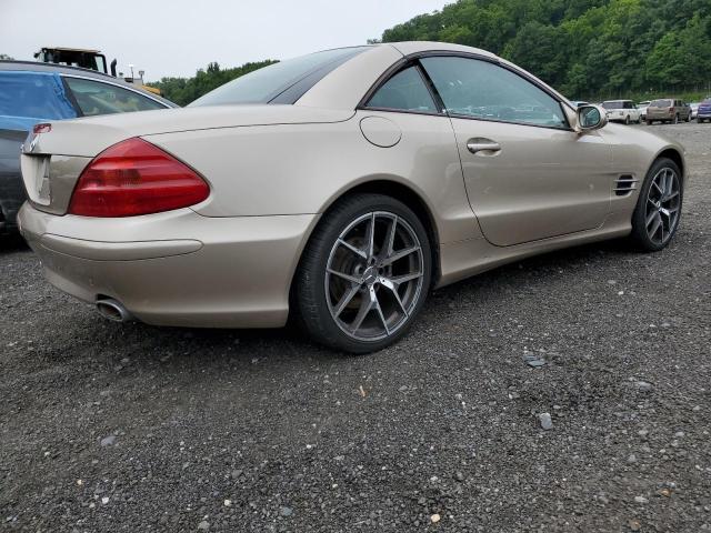 MERCEDES-BENZ SL 500R 2003 gold converti gas WDBSK75F13F026664 photo #4