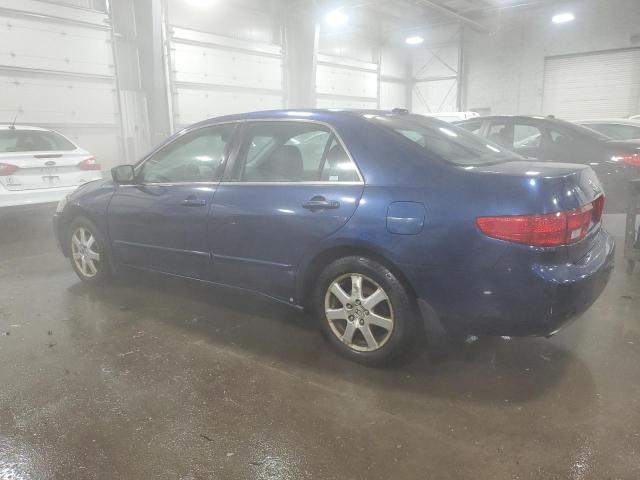 HONDA ACCORD EX 2005 blue  gas 1HGCM66505A007251 photo #3