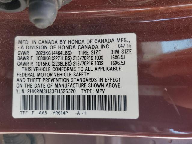 2015 HONDA CR-V LX - 2HKRM3H33FH526520