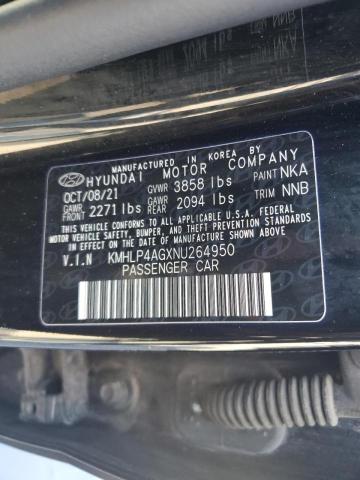2022 HYUNDAI ELANTRA LI - KMHLP4AGXNU264950